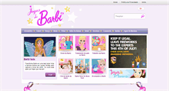 Desktop Screenshot of jogosdabarbi.org